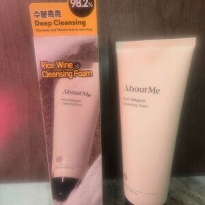 NIB About Me Rice Makgeolli Cleansing Foam
